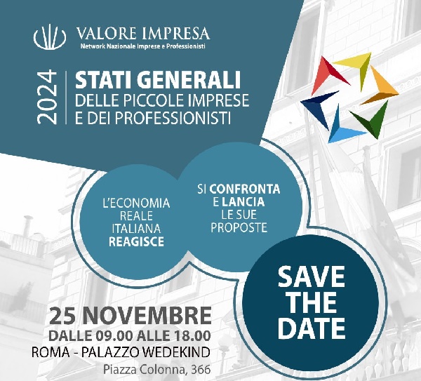 A Roma gli Stati Generali Nazionali delle PMI e dei Professionisti